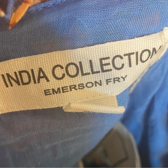 Emerson Fry India Collection Vibrant Floral Maxi Dress NWT - Picture 10 of 10